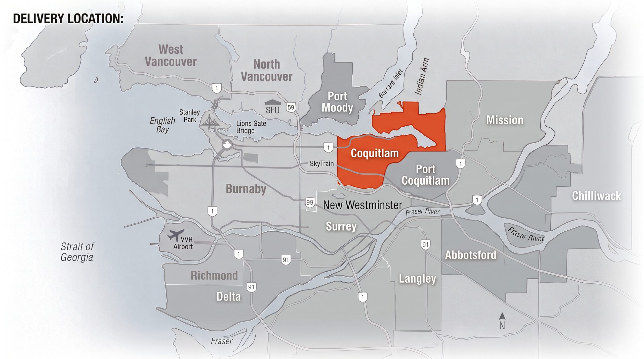 Coquitlam Service Area