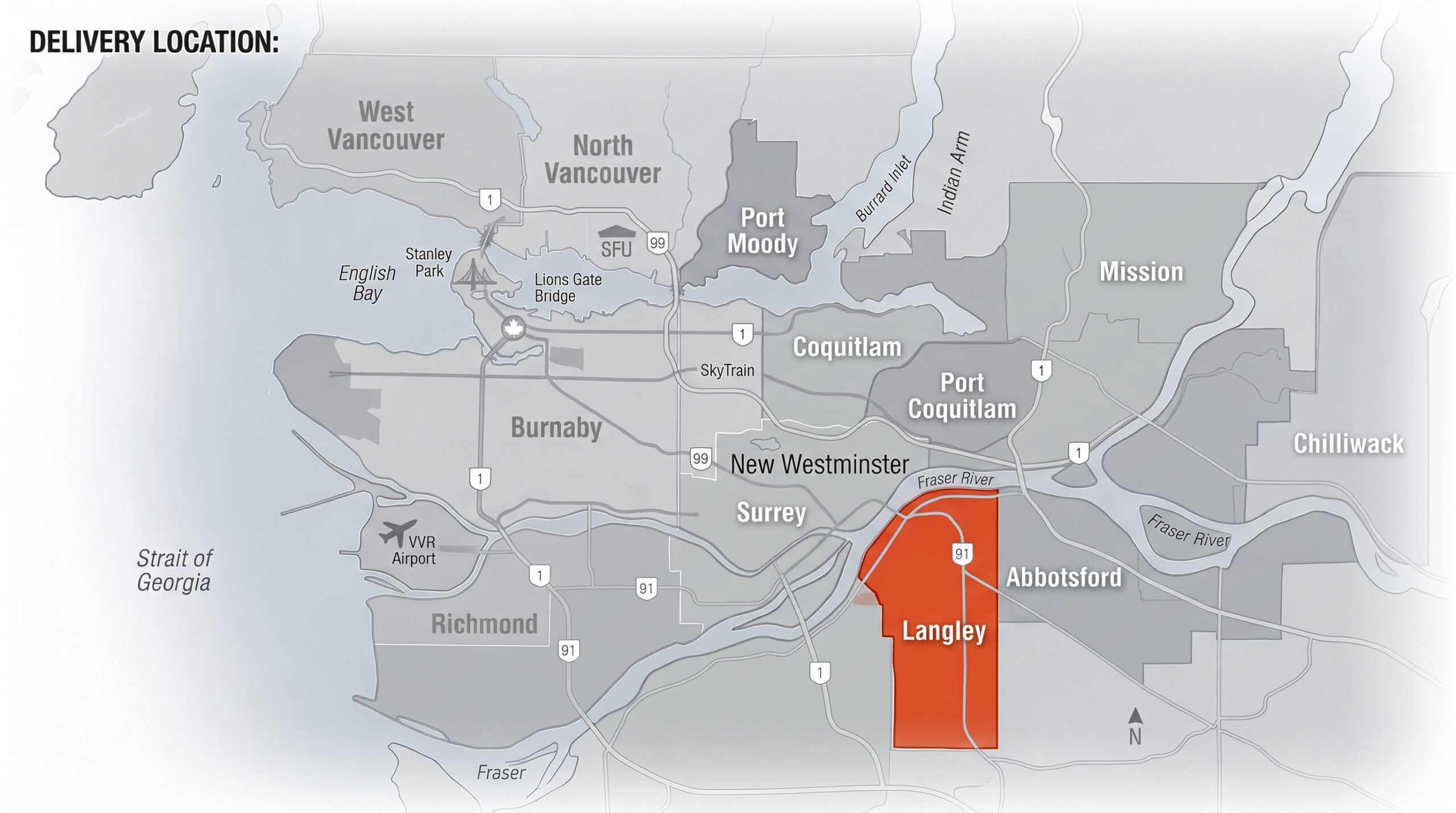 Langley Service Area